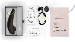 Womanizer Premium 2 - Stimulateur clitoridien à air pulsé - Noir