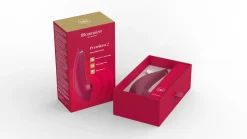 Womanizer Premium 2 - Stimulateur clitoridien à air pulsé - Bordeaux