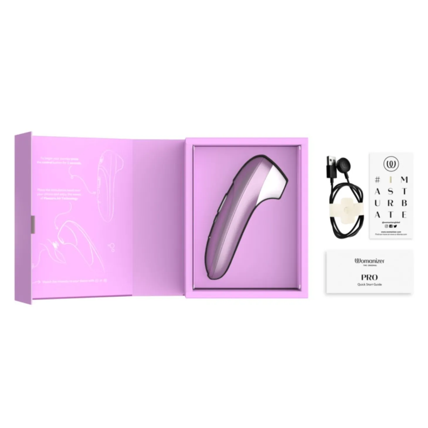 Womanizer - Pro Stimulateur Clitoridien - Lilas