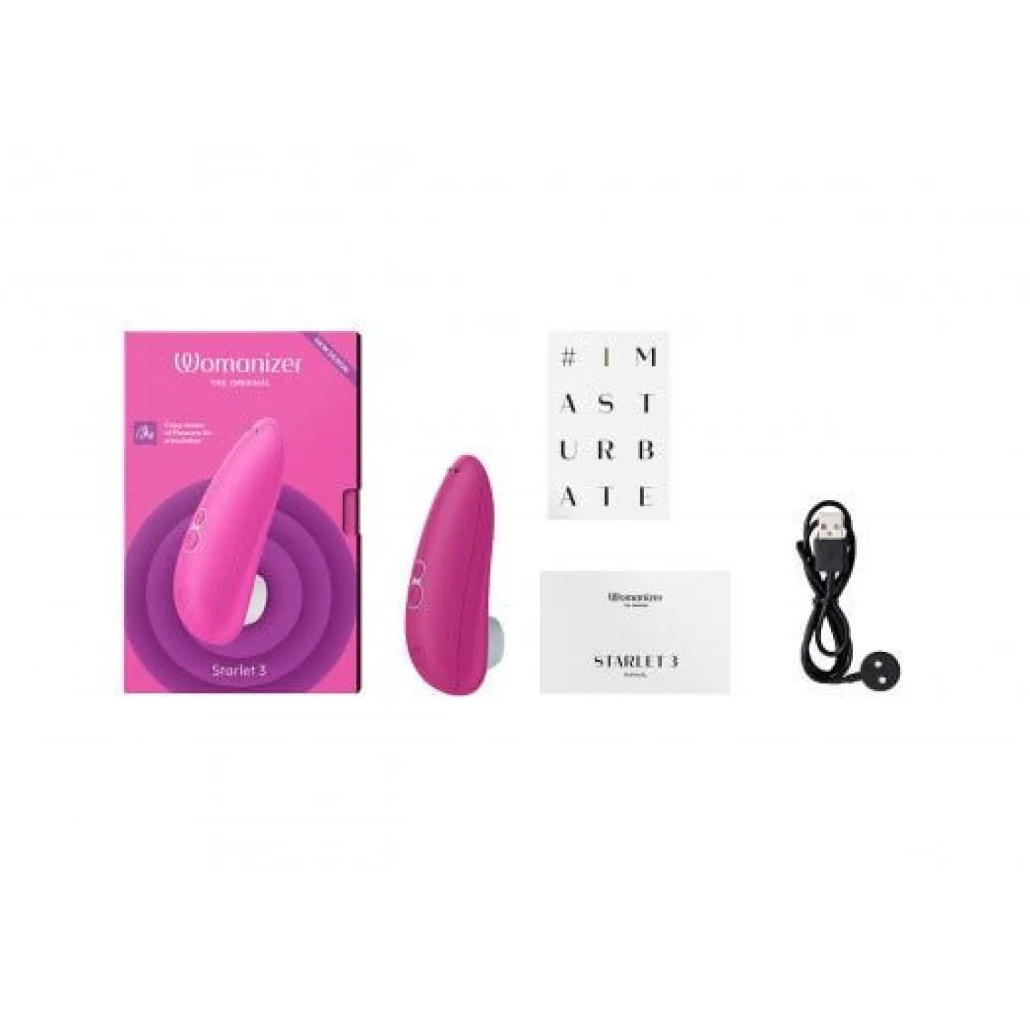 Womanizer Starlet 3 - Stimulateur clitoridien à air pulsé - Rose