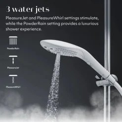 Womanizer Wave - Pommeau de douche pour stimulation clitoridienne - Blanc