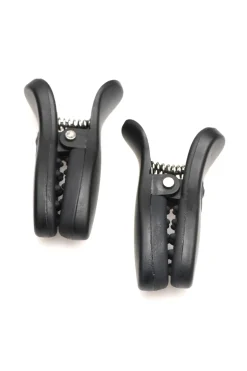 XR Brands - Dark Grip Pinces à Tétons Vibrantes - Noir