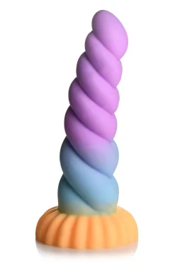 XR Brands - Dildo licorne mystique - Arc en ciel
