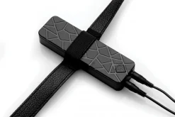XR Brands - Double gode ceinture vibrant - Noir