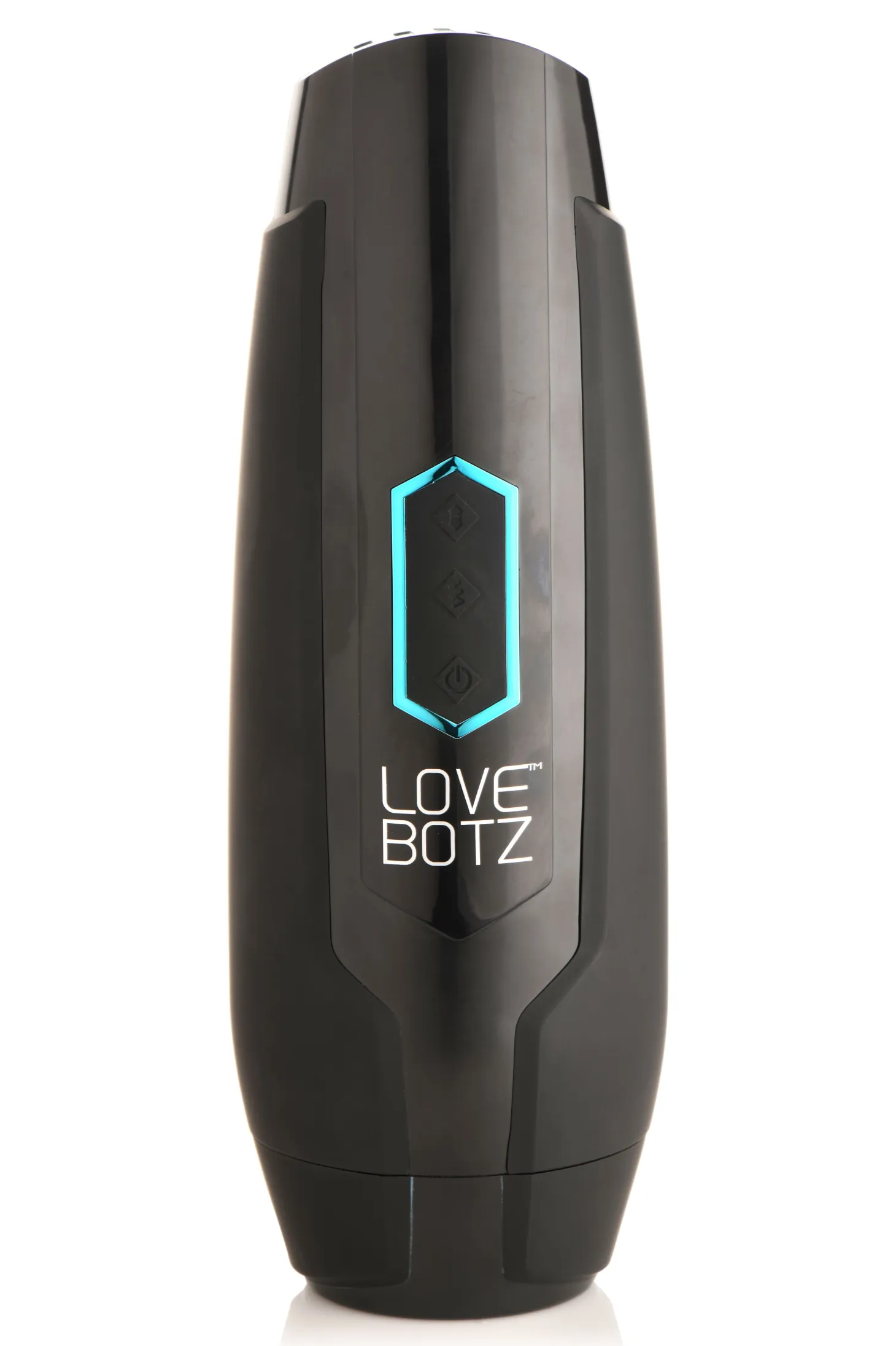 XR Brands - Masturbateur à Poussée et Vibrations - Noir