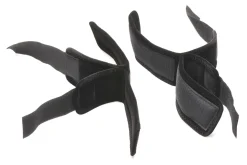 XR Brands - Menottes poignets et chevilles - Noir